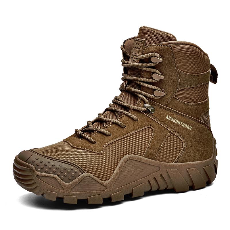 Plus Size Camouflage Military Boots: Wear-Resistant, Perfect for Hiking and Climbing