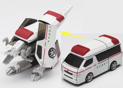 Dia Robo Toyota Hiace Medical Rex DR-0003 (Ambulance)