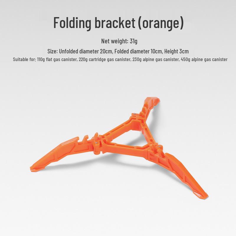 ISE MOUNT Portable Folding Tripod Gas Can Holder for Outdoor Use