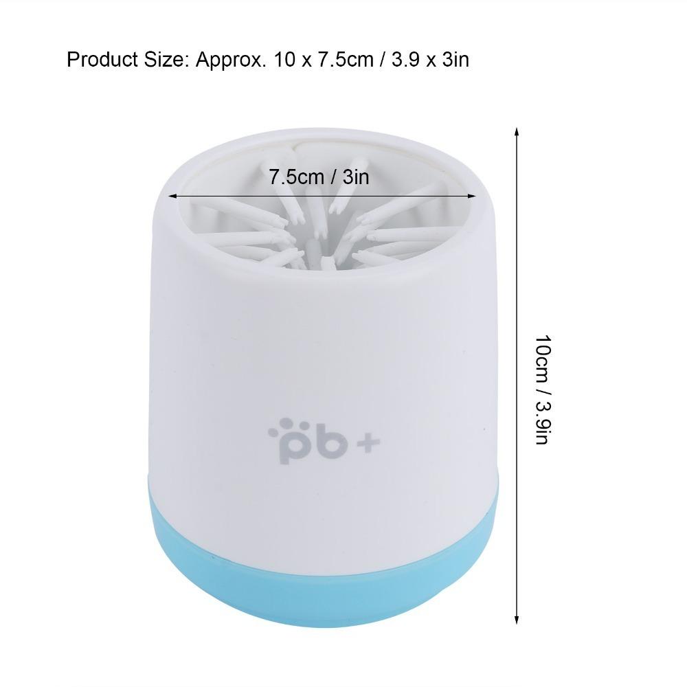 Portable Handheld Paw Cleaner Cup Round Cup Shape Pet Paw Cleaning Tool Travel Portable Use