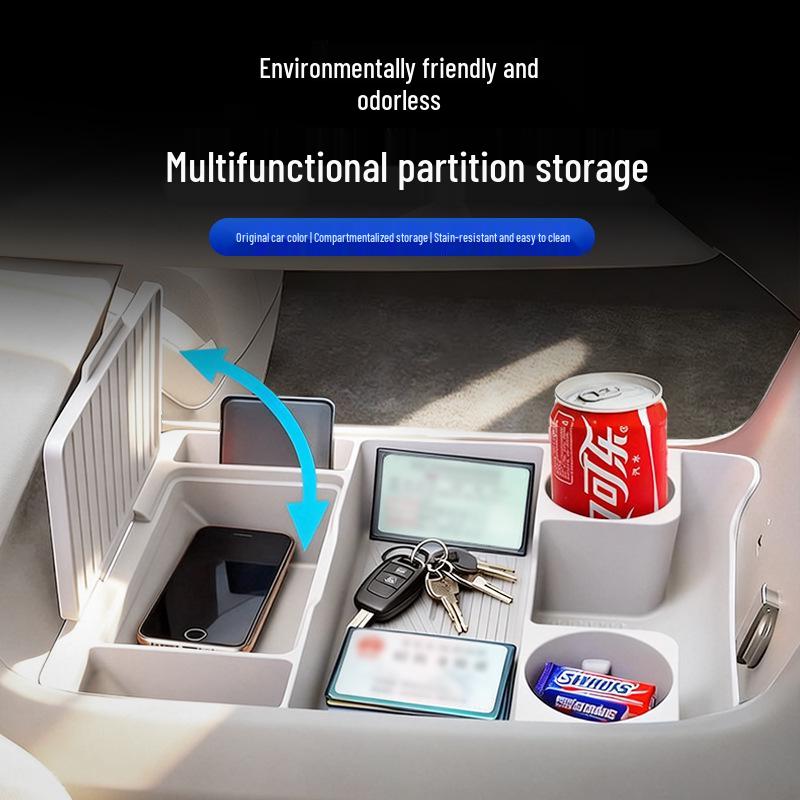 Silicone Storage Box for Buick Envision Center Console Organizer