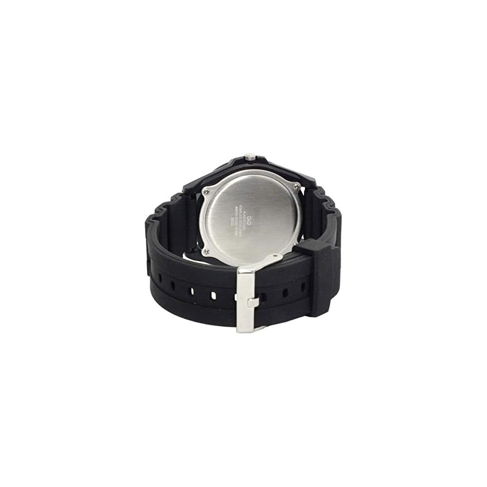 Citizen Q&Q Analog Waterproof Watch with Urethane Strap Men's Black VR44-001