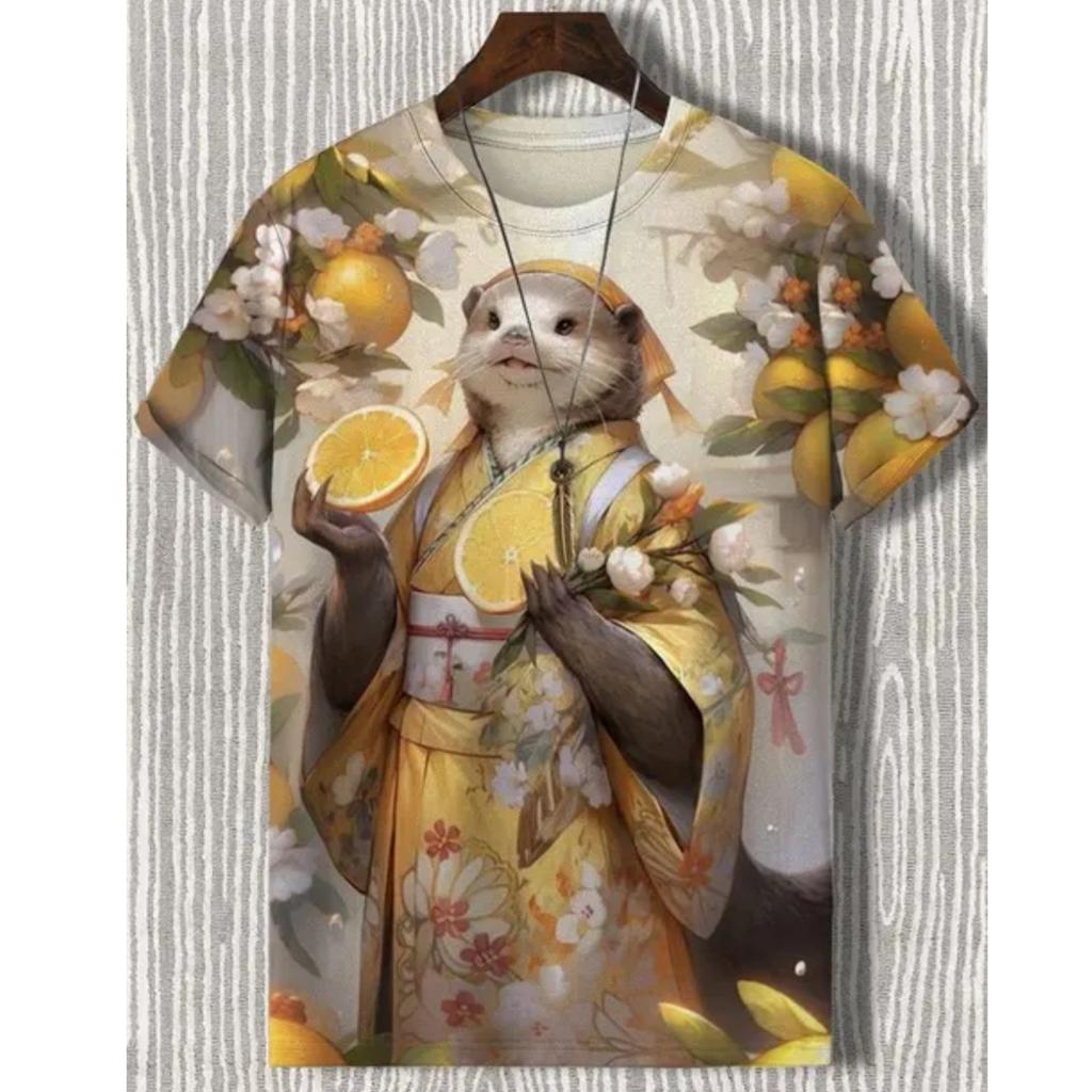 Vintage T Shirts for Men 3D Print  American Tee Top Short Sleeve Oversized Hip Hop O-Neck Cotton T Shirts Men Clothing Camiseta