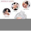 EMVANV Net Plopping Cap for Drying Curly Hair,Adjustable Net Hair Plopping Bonnet Curly Hair Bonnet Net Plopping Cap for Fast Drying(White)
