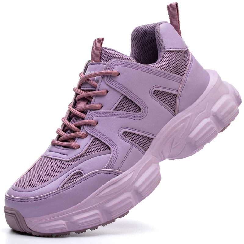 Women Safety Shoes Anti-smash Anti-puncture Work Shoes Breathable Lightweight Work Sneakers Indestructible Women Shoes Boots