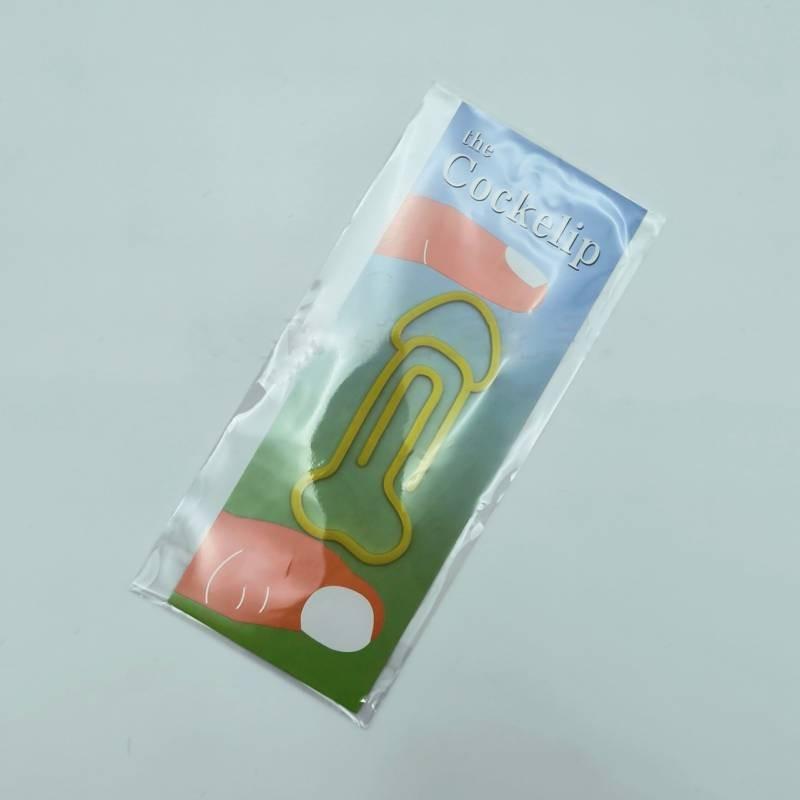 

Самый смешной клип в форме книги, бумажный, пластиковый, цветные закладки, креативный подарок, студенту жёлтый