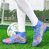 Herren Fußballschuhe Große Größe Ultraleicht Fußballschuhe Jungen Sneaker Rutschfest AG/TF Fußballschuhe Knöchelstiefel Unisex