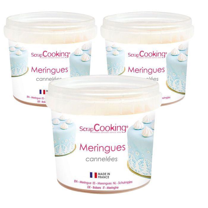 Geriffelte Baisers für die Konditorei, 120 g