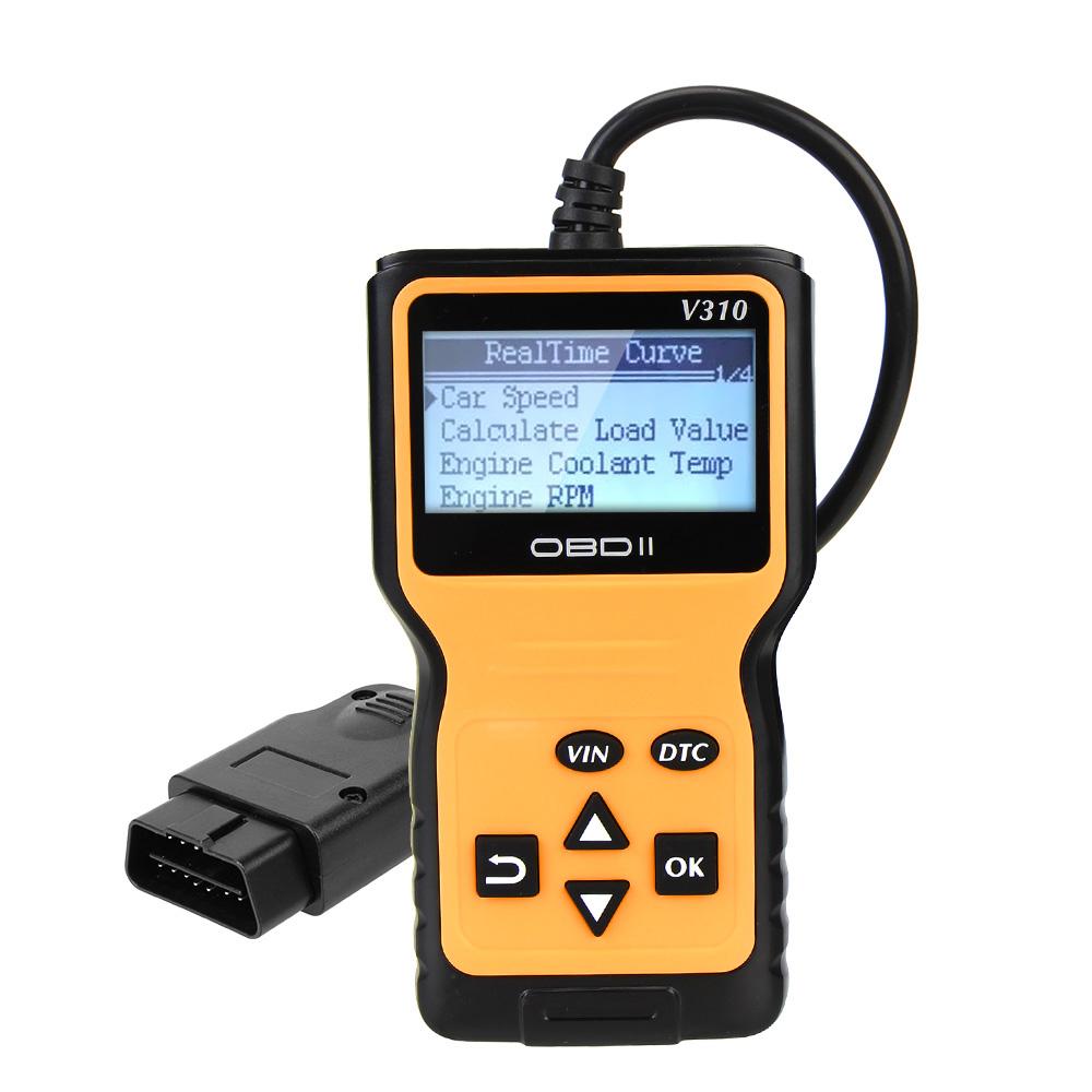 Accesorii Auto Instrument de Diagnosticare Auto pentru Mașină Scaner de Coduri OBDII EOBD Citire/Ștergere Erori Scaner OBD2 V310 Cititor de Coduri OBD2 ELM 327