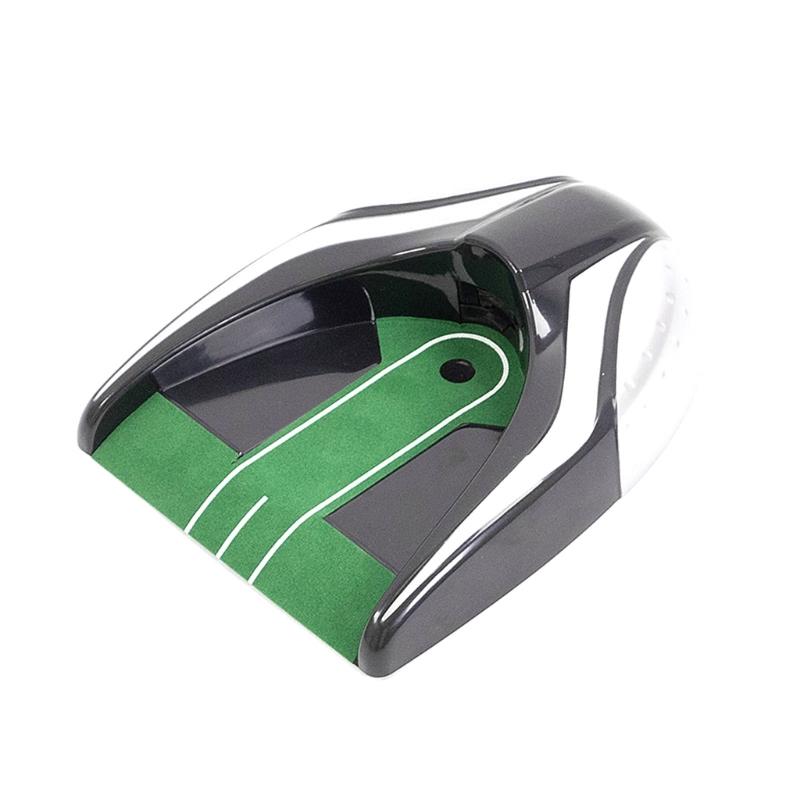 Automatic Golf Ball Return Device For Putting Exercise Adjustable Length And Position No Power Included