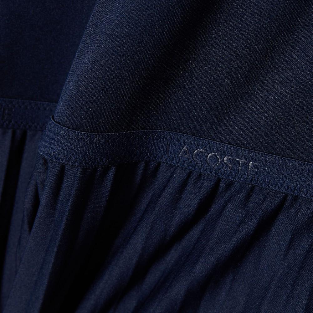 [lacoste] Women's V-Neck Sleeveless Pleated Dress EF8849-56G166