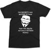 AnonymoWoke Quote T Shirt ConscioAwareness Slogan Tee Guy Fawkes Men's Top