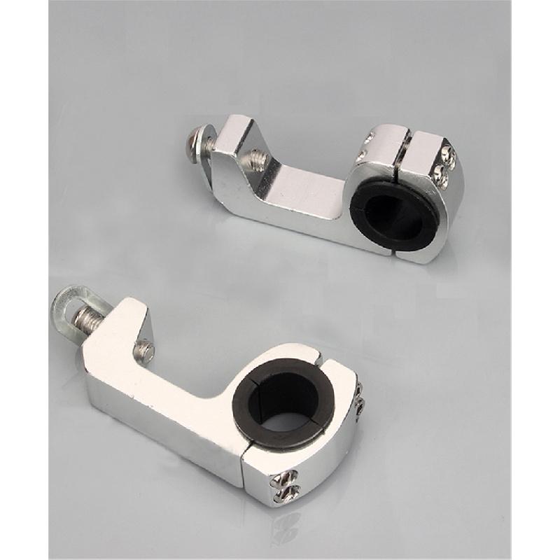 Universal Motorcycle Handguard Bracket For 22 / 28Mm Handle Retrofit Bracket Hand Guard Parts