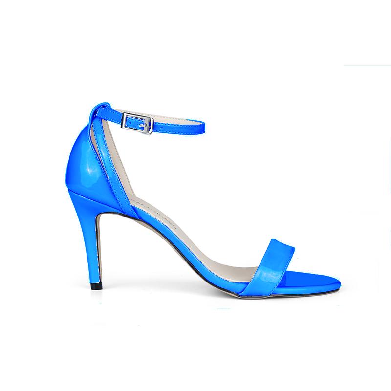 Ženy Sexy Otevřená špička Kotníkové Pásky Vysoké podpatky Sandály Boty Jehlové podpatky Sandály Párty lodičky