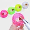 Nail Art Drill Bit Cleaning Box Detachable Double-headed Copper Wire Brush Soft and Hard Steel Wire Alloy Head Cleaning Brush, Efficient Dust Removal