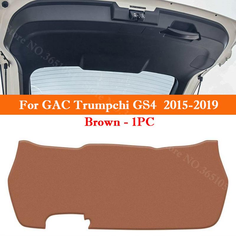 For GAC Trumpchi GS4 Plus Max Car Liftgate Protection Mat Rear Trunk Protection Cover Interior Anti-kick Leather Decoration Pad