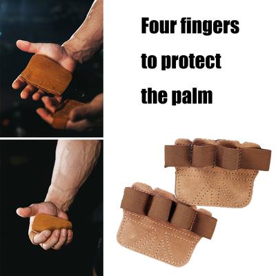 Weight Lifting Gym Grip Pads NonSlip Pull Up Bar Pads Sports Workout Gloves Lifting Pad Gifts for Men and Women