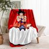 Dragon Ball Theme Printed Blanket - Perfect for Couch, Bed, Travel & Outdoor Use | Machine Washable, Cozy & Durable.