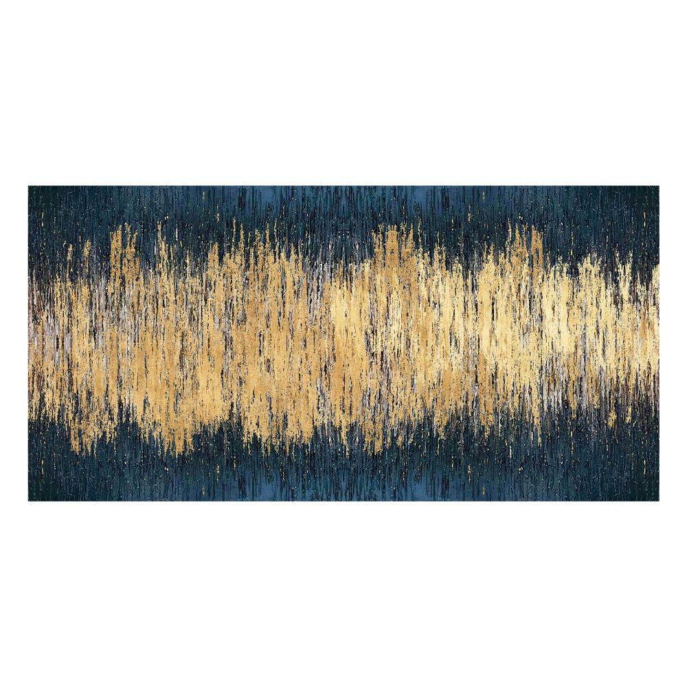 Veggmaleri Abstrakt Gullfarget Kunst Veggbilder Til Stue Lerretsmaleri Hjemmeinnredning Plakater Og Trykk Vintage Cuadros