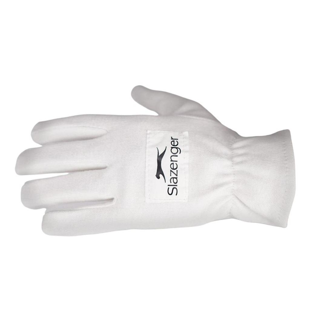 Slazenger Childrens/Kids Cotton Logo Cricket Gloves