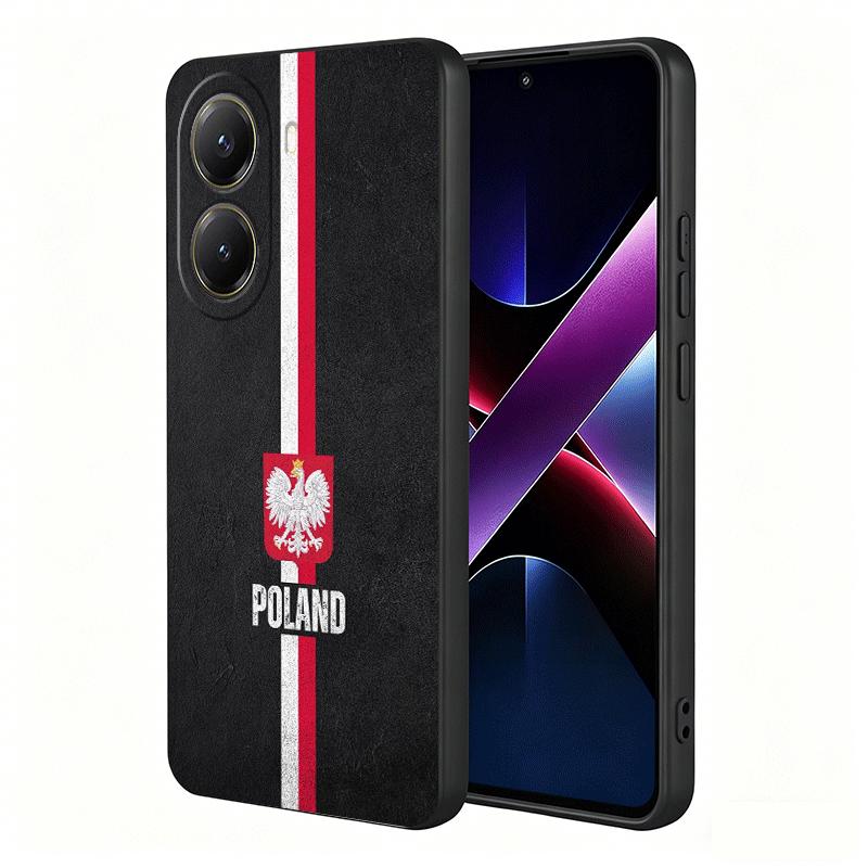 Poland Flag White Red Soft Phone Case for Xiaomi Poco X5 X6 X7 X8 Pro Max X3 F7 F8 Ultra M8 M7 M6 M5 Redmi 15 15C 14C 13C 12C X4