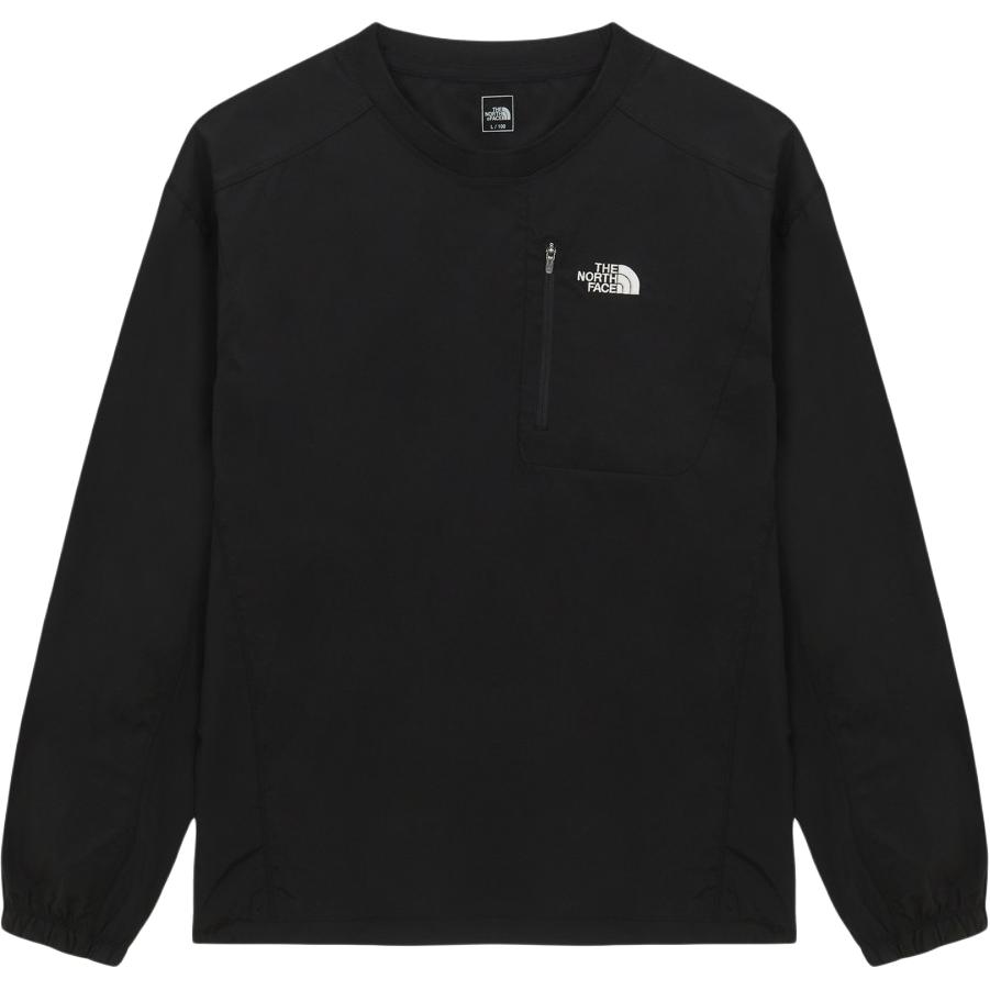 The North Face Winden Logo Crew Neck Raglan Long Sleeve Loose T-Shirt Men Tops NT7TS09A