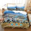 Fashion 3d Printing Anime Laid-Back Camp Bedding Set Single Twin Full Queen King Size Bed Set Adult Kid Bedroom Duvet cover Sets