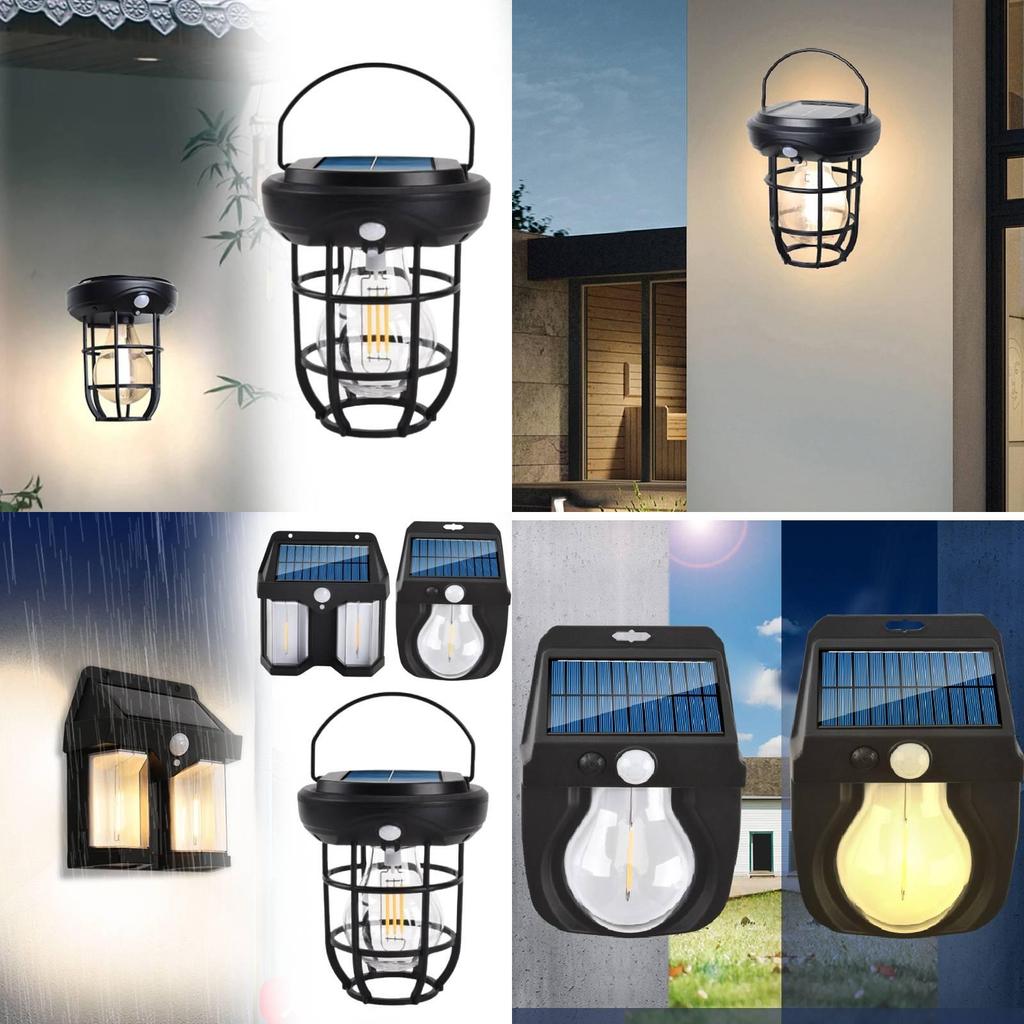 Chinese Knot Design Solar Wall Lamp With Ip65 Waterproof For Garden Villa