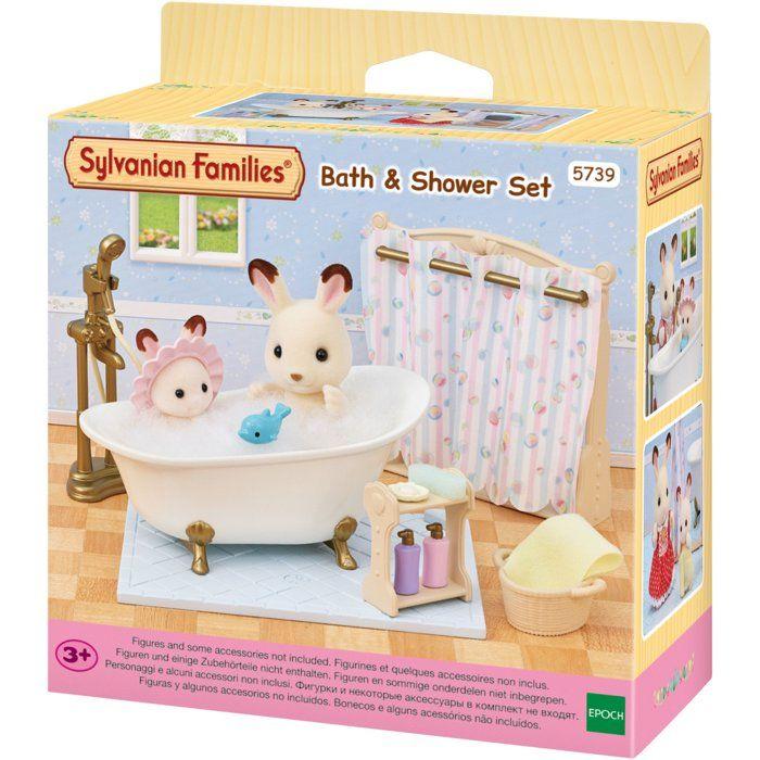 Le set baignoire et douche - Sylvanian Families - 5739