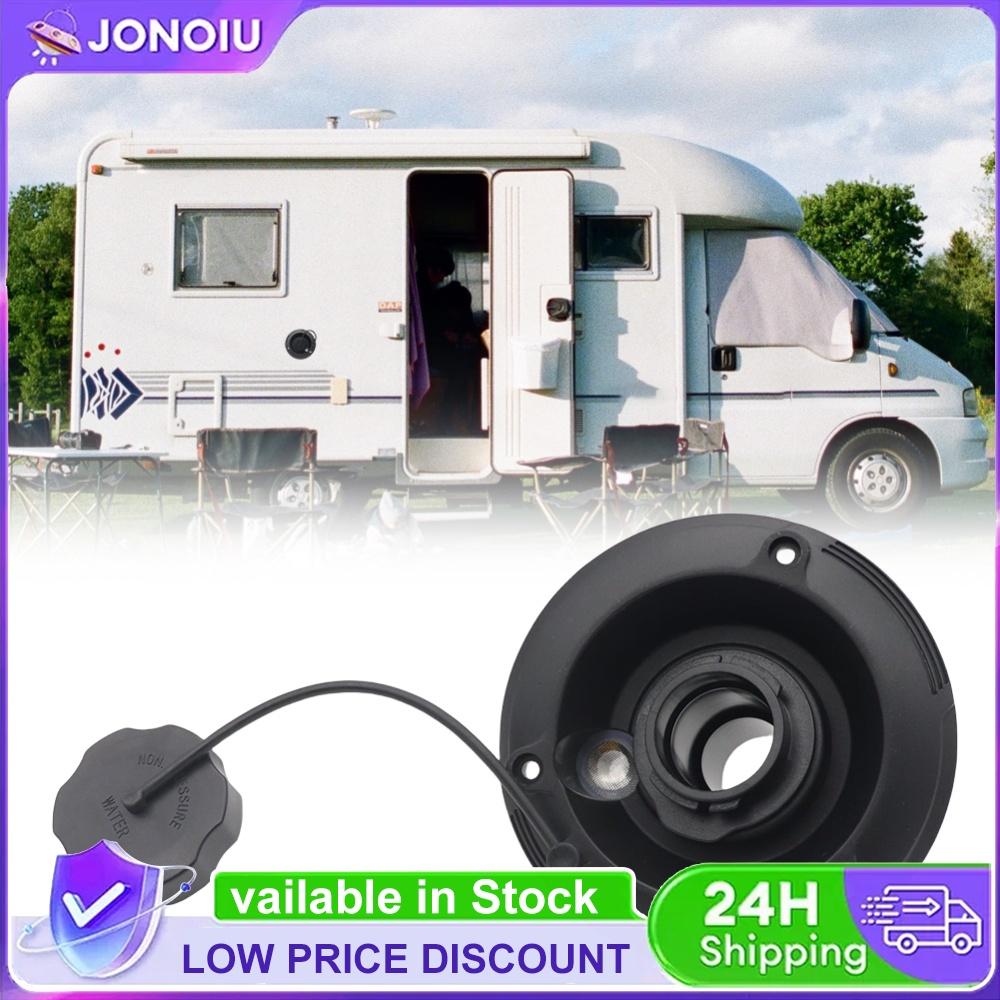 RV Gravity Water Inlet Gravity Fresh Water Fill Hatch Inlet Camper Round Fresh Water Gravity Hatch for RV Trailer