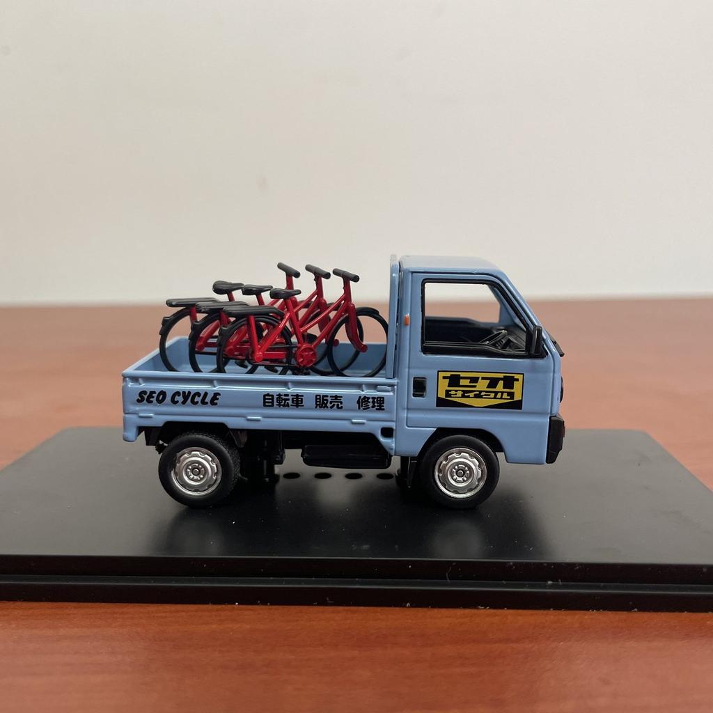 Hachette 1:43 Scale Diecast Alloy Honda ACTY 1988 Truck Toys Cars Model Classics Nostalgia Adult Gifts Souvenir Static Display