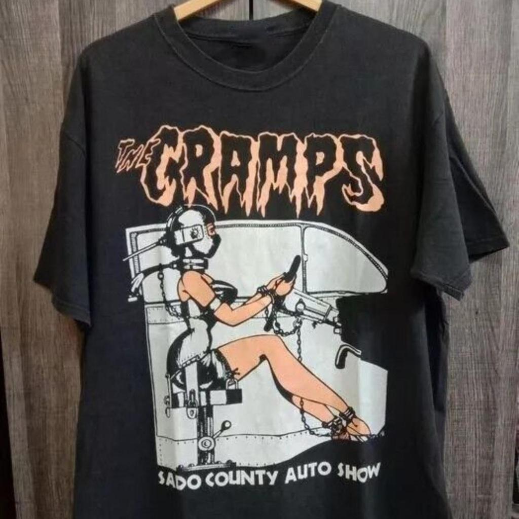 Retro The Cramps - Sado County Auto Show Unisex T-Shirt S-5XL