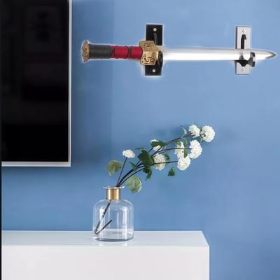 Wall Mount Lightsaber Stand Samurai Cutter Holder Lightsaber Display Stand Support All Swords Sabers for Collectors Home Wall Decoration