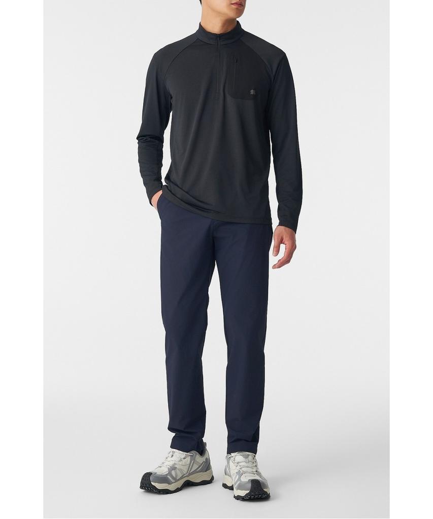 Koolongseupocheu Men'S Regular Fit Standard One-Pleat Pants Jwpnm26251Nay