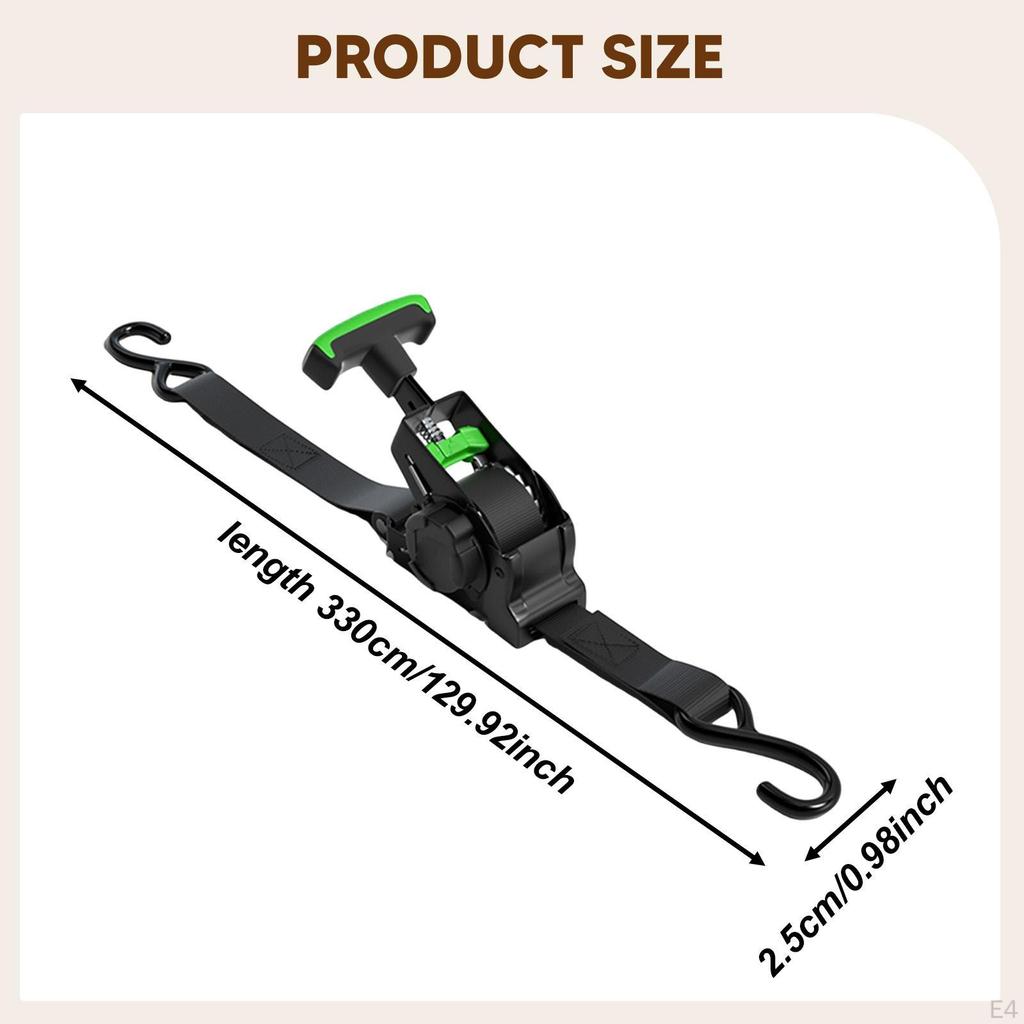 Auto Retractable Ratchet Strap Tie Downs Strap,Automatic Shrink Bundle Tape