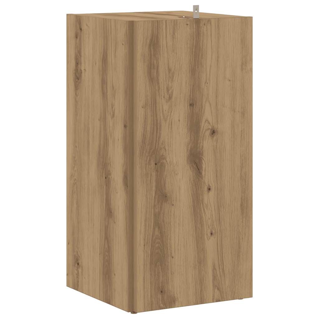 Corner Shelf Artisan Oak 33 X 33 X 67 Cm Particleboard