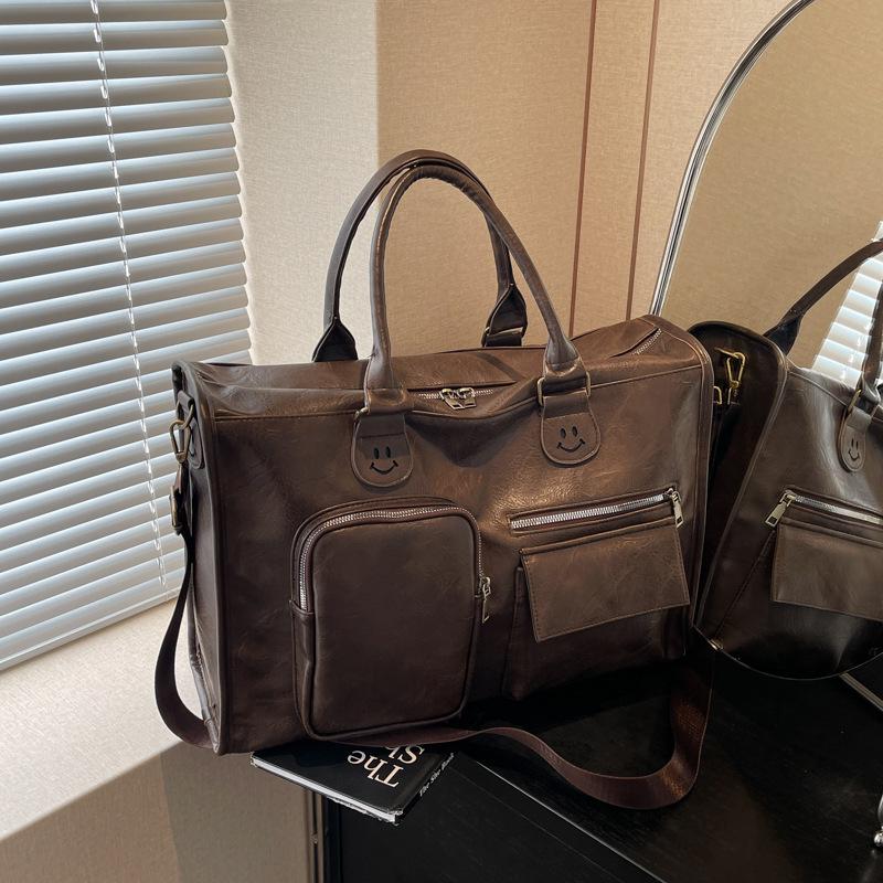 

Women s 2025 Spring/Summer Large Capacity Shoulder Bag - Versatile, Fashionable Travel Handbag кофейный