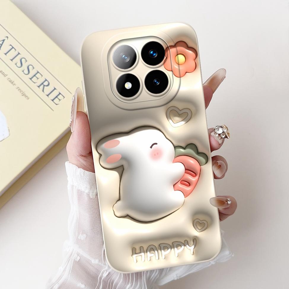 For Redmi Note 14 Pro+ 5G Cover For Redmi Note 14 Pro Plus 5G Case Silicone Cute Cartoon Luxury Fashion Shockproof Bumper Funda