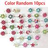 10pcs Cute Cartoon Kids Rings Kawaii Korean Children Girls Flower Alloy Finger Ring Child Jewelry Gift Adjustable Rings