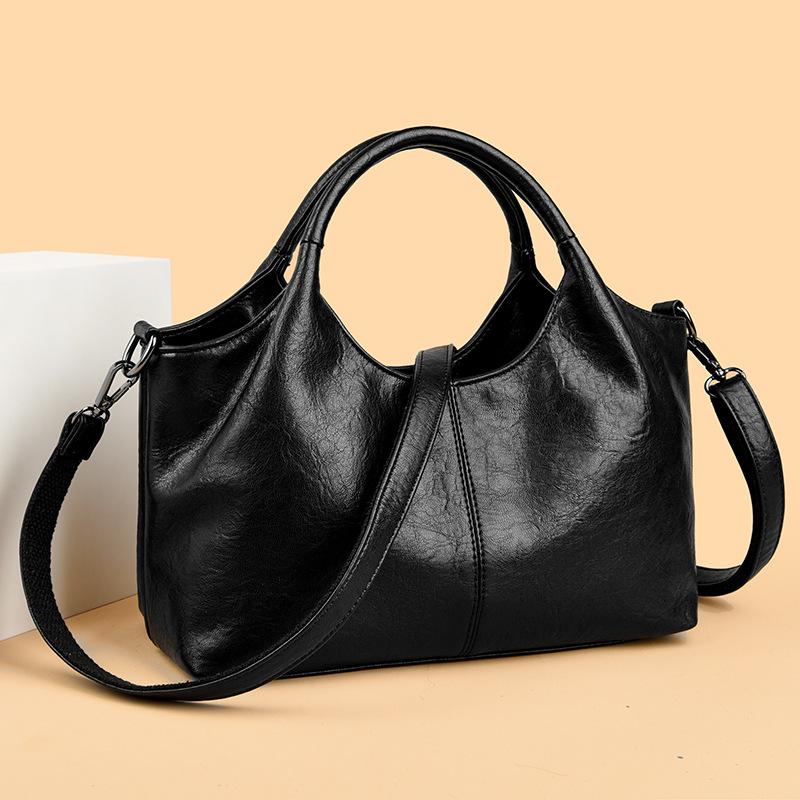 New Bag Simple and Fashionable Women s Handbag Versatile Large Capacity Shoulder Bag Daily Commuting Crossbody Bag