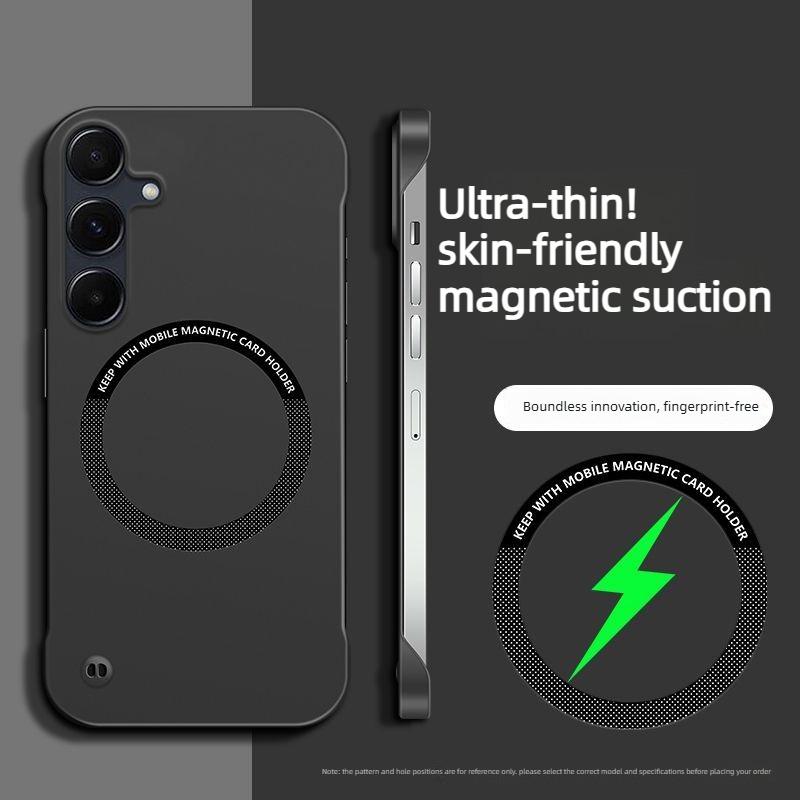 Luksusowe Ultra Cienkie Etui Matowe typu Skin Feel Dla Samsung Galaxy A57 A37 A17 A56 A36 A26 F17 M17 A55 Dla Magsafe Osłona Ochronna PC