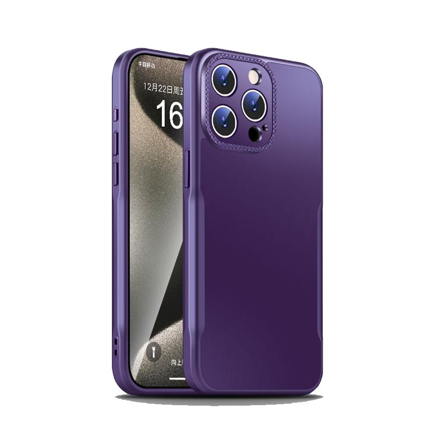 Ultra Thin Curved Edge Blade Frosted Phone Case for iPhone 16 15 14 13 12 11 Pro Max 16 Plus 15 Pro 14 Pro Max Small Waist Design Shockproof Cover