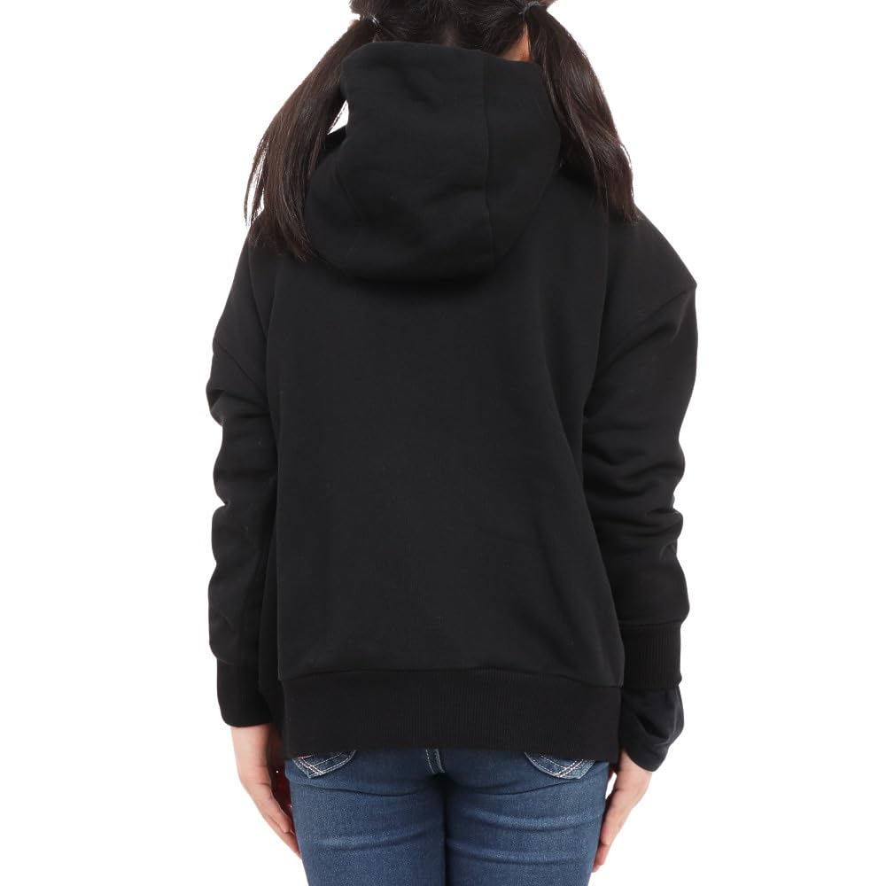 New Balance Kids Sweatshirt Heavyweight Sweat Full Zip Hoodie ABT35150 BK 130 (Black)