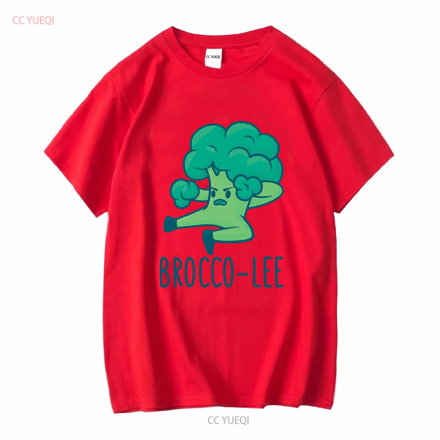 Brocco Lee T Shirt Comedy Funny Film Movie Cartoon Karate Bruce long or short sleeves vintage Washed Stretched Versatile S