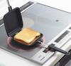 Tamahashi Hot Sandwich Maker X IH and Gas Stove Direct Tappuri 37.5 16cm, Compatible, Removable, Non-stick, Outdoor, Camping, Flame, TP-12