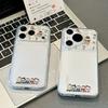 Cute little new partner for Apple 17Promax large window phone case iPhone16 cartoon 15/14/13