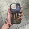 Van Gogh Oil Painting Phone Case For IPhone 16 15 17 Pro 11 12 13 14 Pro Max Plus Soft Ripple Silicone Cover Shell