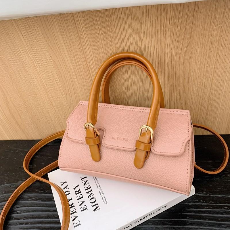 Stylish Handbag Girl Kids Mini Shoulder Bag Shopping Purse With Style Simple