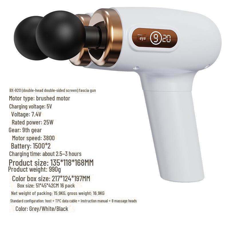 Cross-Border Handheld Electric Elbow Massager with Extended Handle for Comprehensive Body Relief