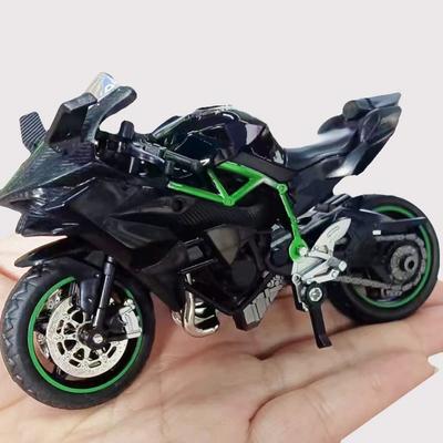 1:18 Domov Děti Plastové Auto Dekor Terénní Vozidlo Kolekce Kancelářský Model Hračka Odlitek Motocykl Simulace Přenosný